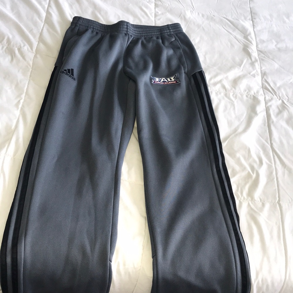FAU Unisex Adidas Size Small Sweatpants